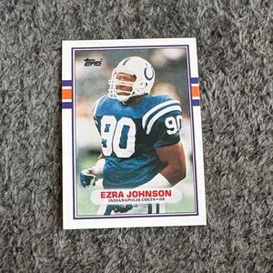 Topps Indianapolis Colts Ezra Johnson Football Card